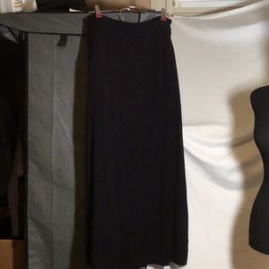 Liz Claiborne size medium black maxi skirt